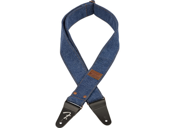 Fender x Wrangler Riveted Denim Strap Indigo Fender x Wrangler Riveted Denim Strap Indigo